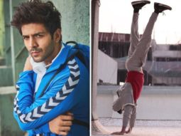 Kartik Aaryan does a perfect handstand, leaving fans amazed with his fitness regime