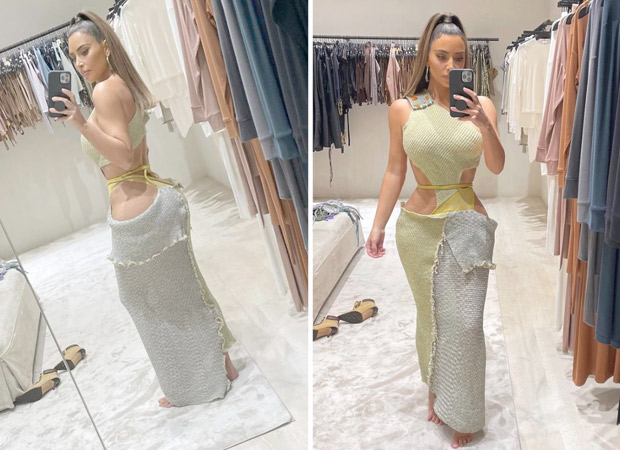 Kim's Cutout Dress: Cut It Out?