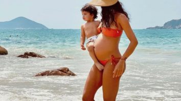 Lisa Haydon shares picture in bikini flaunting her baby bump