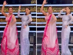 Madhuri Dixit and Nora Fatehi groove to the beats of ‘Mera Piya Ghar Aaya’ on Dance Deewane 3 set, watch video
