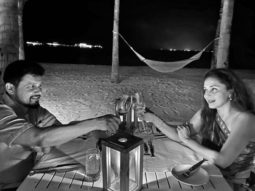 Madhuri Dixit enjoys a romantic candle lit dinner with husband in the Maldives