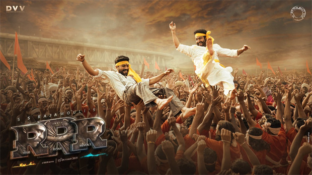 Makers of RRR launch a new poster starring Ram Charan and Jr. NTR on the occasion of Gudi Padwa, Ugadi & Baisakhi Makers of RRR launch a new poster starring Ram Charan and Jr. NTR on the occasion of Gudi Padwa, Ugadi & Baisakhi