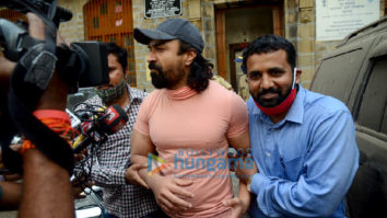 Photos: Ajaz Khan snapped on his way to court