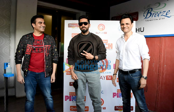 Photos: Ayushmann Khurrana spotted for the shoot of Arbaaz Khan’s chat show Photos: Ayushmann Khurrana spotted for the shoot of Arbaaz Khan’s chat show