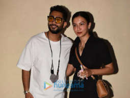 Photos: Gauahar Khan and Zaid Darbar spotted at Juhu PVR