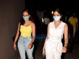 Photos: Janhvi Kapoor and Namrata Purohit snapped at the airport
