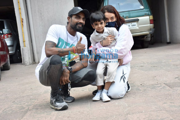 Photos: Remo D’Souza snapped in Versova with wife