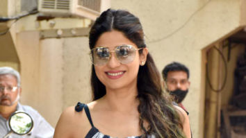 Photos: Shamita Shetty snapped at a salon in Juhu