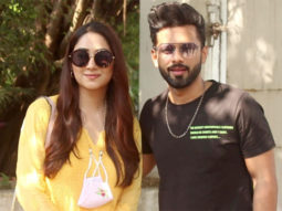 Rahul Vaidya and Disha Parmar spotted at Grand Hyatt in Santacruz