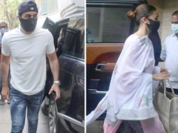 Ranbir Kapoor and Alia Bhatt spotted at Neetu Kapoor’s house in Bandra