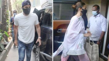 Ranbir Kapoor and Alia Bhatt spotted at Neetu Kapoor’s house in Bandra