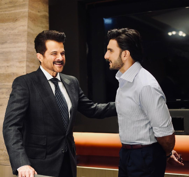 Ranveer Singh calls Anil Kapoor 'legend of an artist' after shooting a campaign Ranveer Singh calls Anil Kapoor 'legend of an artist' after shooting a campaign