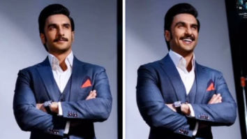 Ranveer Singh cleans up nice in sharp blue suit Ranveer Singh cleans up nice in sharp blue suit