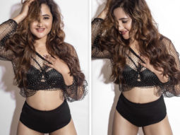 Rashami Desai goes bold, shares sultry pictures in bralette with mesh top and shorts