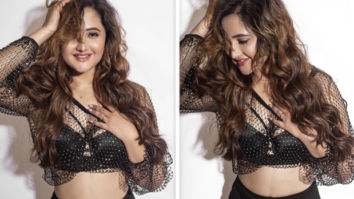 Rashami Desai goes bold, shares sultry pictures in bralette with mesh top and shorts