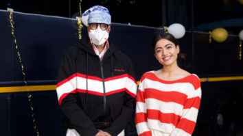 Rashmika Mandanna rings in her 25th birthday with Amitabh Bachchan and Vikas Bahl on Goodbye set Rashmika Mandanna rings in her 25th birthday with Amitabh Bachchan and Vikas Bahl on Goodbye set