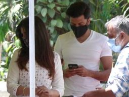 Riteish Deshmukh & Genelia Dsouza spotted for the shoot in Bandra