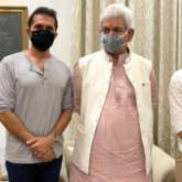 Ritesh Sidhwani meets Lt. Governer General of Jammu and Kashmir; calls it an “absolute honour”