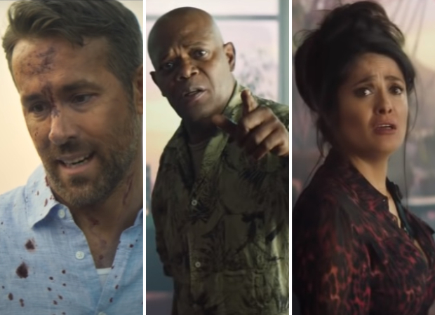 Ryan Reynolds, Samuel L. Jackson and Salma Hayek are in fun yet deadly