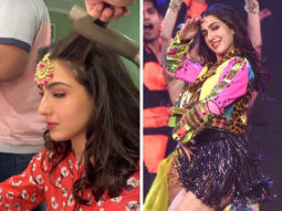Sara Ali Khan takes us behind-the-scenes of performance look for Filmfare Awards 2021