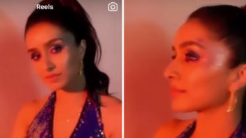 Shraddha Kapoor dons plunging neckline shimmery jumpsuit and flaunts her glowing up in this video