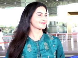 Spotted – Amyra Dastur and Anjum Fakih at Airport