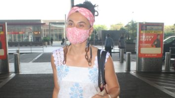 Taapsee Pannu spotted at Airport