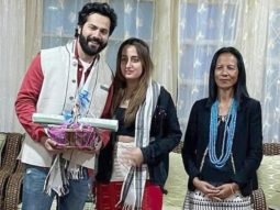 Varun Dhawan and Natasha Dalal donate Rs 1 lakh for fire victims of Arunachal Pradesh