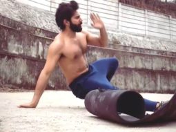 Varun Dhawan works out in the open; Ileana D’Cruz has her focus on his yoga mat
