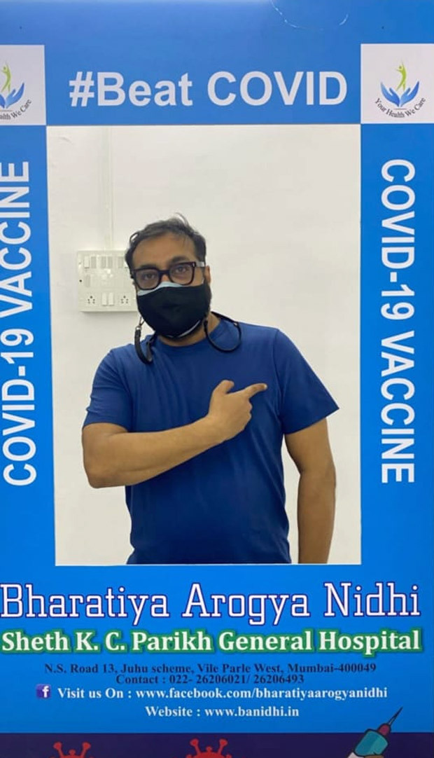 Anurag Kashyap and Anubhav Sinha receive first dose of COVID-19 vaccine 