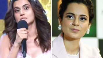 Taapsee Pannu thanks Kangana Ranaut for pushing boundaries in her acceptance speech at FilmFare Awards
