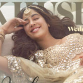 Janhvi Kapoor shares pictures of herself shot for a wedding magazine cover; explains posting pictures amidst national crisis