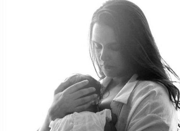 “Let’s normalise breastfeeding, not sexualise”- writes Neha Dhupia sharing a picture of her breastfeeding her daughter
