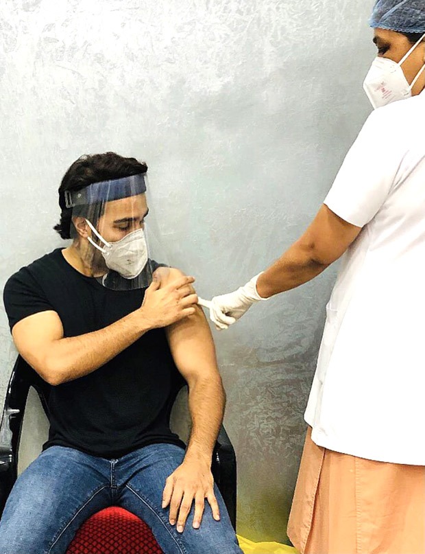 Aadar Jain gets his first dose of COVID-19 vaccine, thanks frontline workers