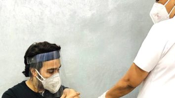 Aadar Jain gets his first dose of COVID-19 vaccine, thanks frontline workers