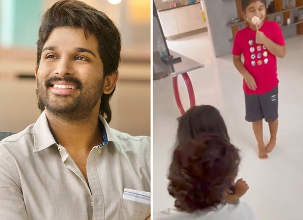 Allu Arjun tests negative for COVID-19, shares adorable video of reuniting with his kids 