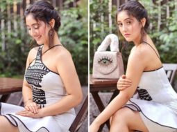 Ashnoor Kaur dons an asymmetrical one-shoulder dress for her 17th birthday