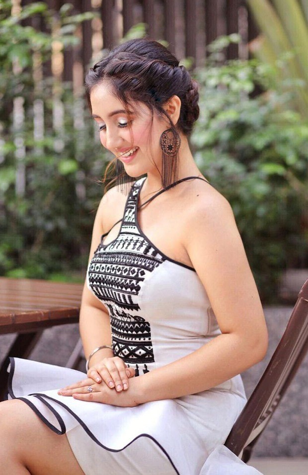 Ashnoor Kaur dons an asymmetrical one-shoulder dress for her 17th birthday