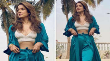 Chak De! India’s Vidya Malavade creates helluva chic moment by pairing a bralette with satin blazer and pants