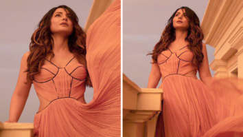 Hina Khan sets summer vibe in peach pleated dress in behind-the-scenes of ‘Patthar Wargi’ song