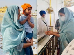 Kangana Ranaut visits the Golden Temple in Amritsar with her family