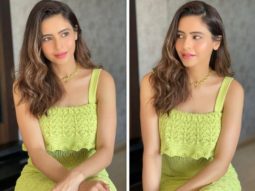 Kasautii Zindagii Kay 2’s Aamna Sharif shines bright in lime green crochet bodycon