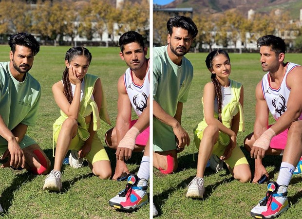 Khatron Ke Khiladi 11: Anushka Sen rocks neon gym wear in Cape Town; poses with Varun Sood and Vishal Aditya Singh