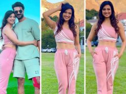 Khatron Ke Khiladi 11: Shweta Tiwari poses with Vishal Aditya Singh in Cape Town