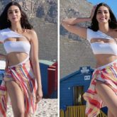 Khatron Ke Khiladi 11 star Sana Makbul sizzles in white monokini on the beach in Cape Town