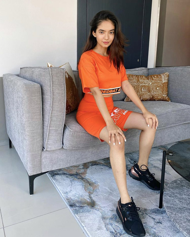 Khatron Ke Khiladi 11's Anushka Sen dons orange athleisure look in Cape Town, takes up Doja Cat, SZA's 'Kiss Me More' dance challenge Khatron Ke Khiladi 11's Anushka Sen dons orange athleisure look in Cape Town, takes up Doja Cat, SZA's 'Kiss Me More' dance challenge