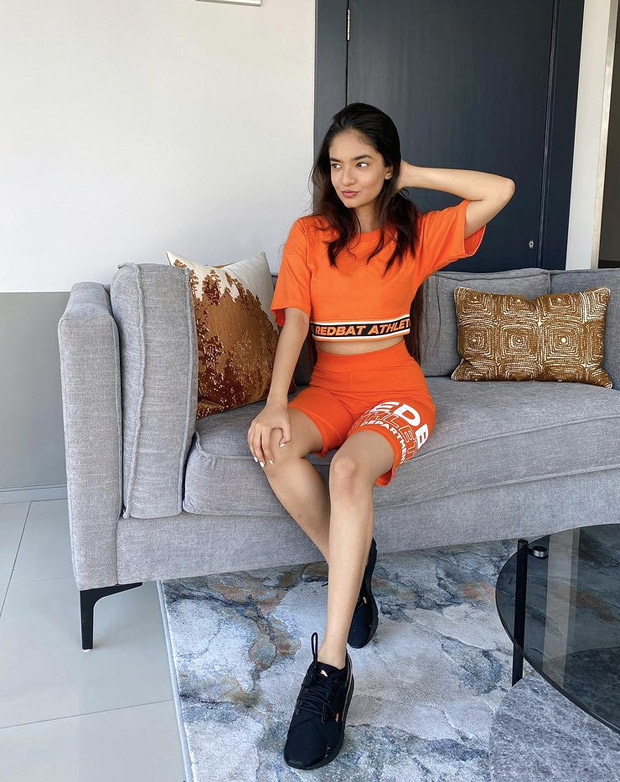 Khatron Ke Khiladi 11's Anushka Sen dons orange athleisure look in Cape Town, takes up Doja Cat, SZA's 'Kiss Me More' dance challenge Khatron Ke Khiladi 11's Anushka Sen dons orange athleisure look in Cape Town, takes up Doja Cat, SZA's 'Kiss Me More' dance challenge