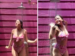 Kundali Bhagya star Shraddha Arya enjoys open shower, goes bold in sultry pictures donning pink swimsuit
