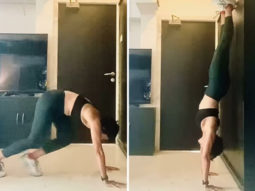 Mandira Bedi gives fitness inspiration; does 10 headstands in her latest workout video