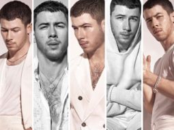 Nick Jonas looks buff in all white Dolce and Gabbana on the cover of British GQ